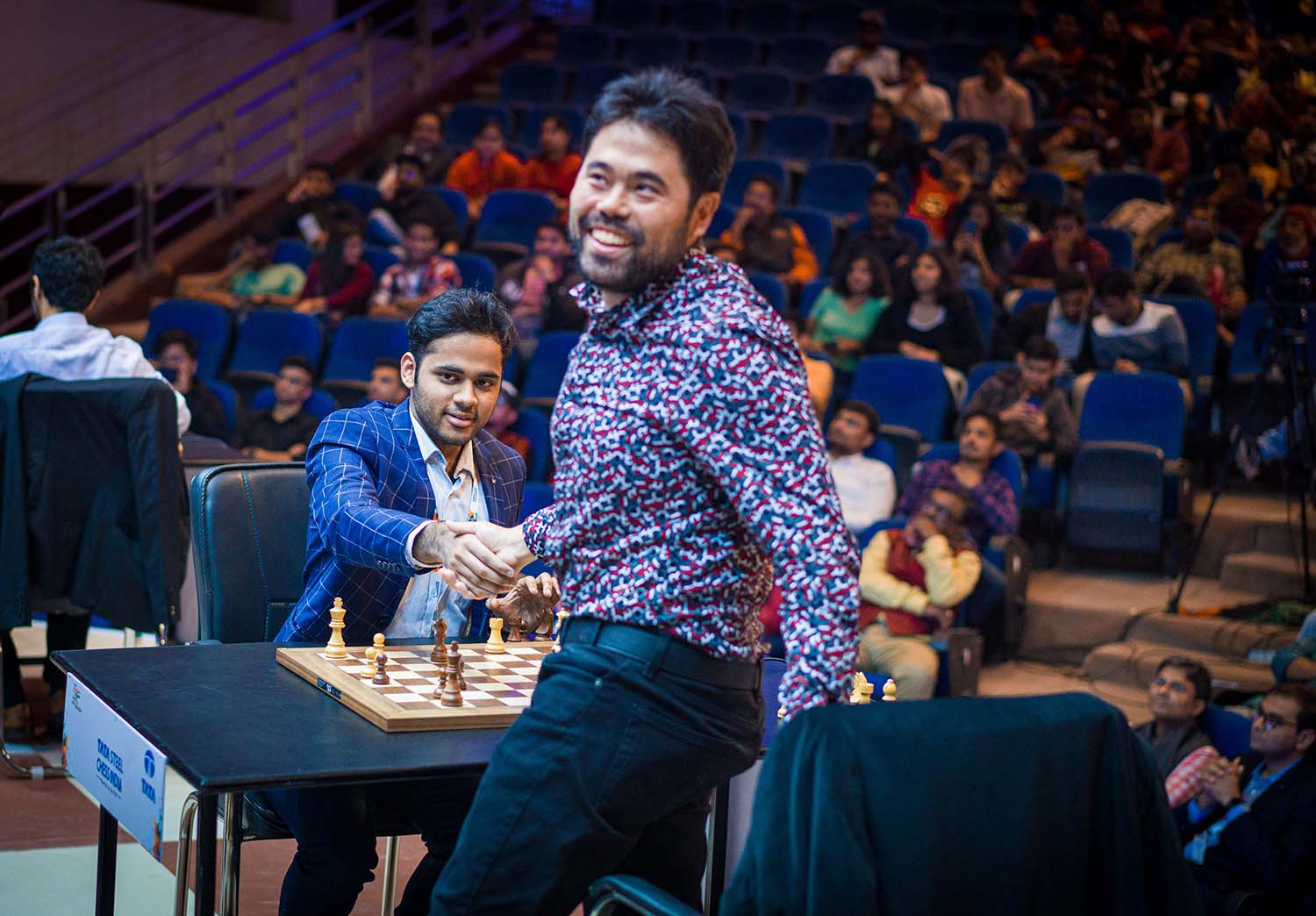 Arjun Erigaisi wins Tata Steel Chess India 2022 Blitz with a round to